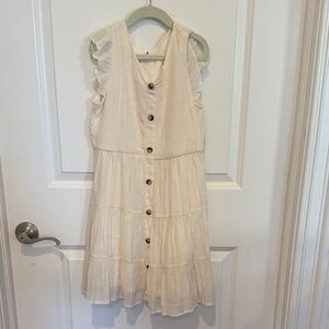 BNWOT Frankii by Francescas cream summer dress